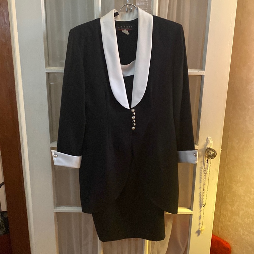Tuxedo Dress